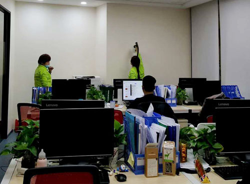 写字楼、办公区空气检测净化