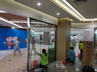 东莞健身中心清洁案例